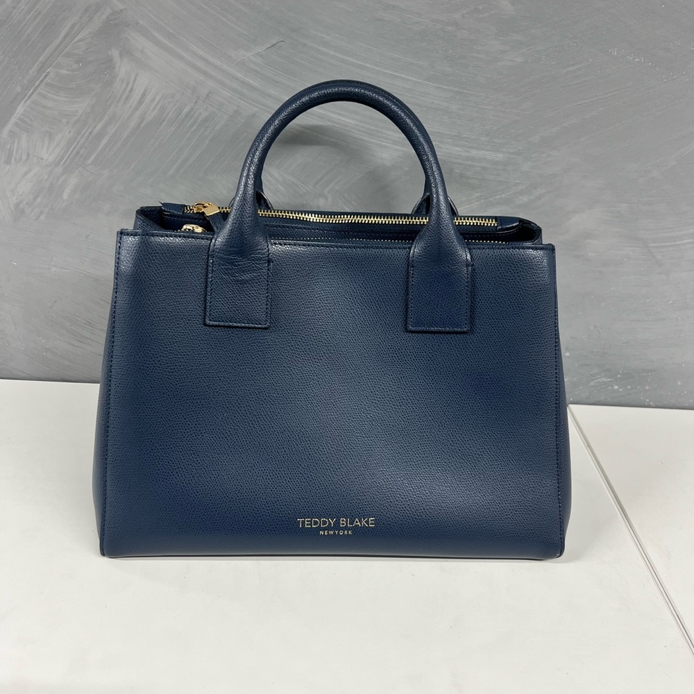 Teddy Blake Navy Bella Palmelatto Handbag
